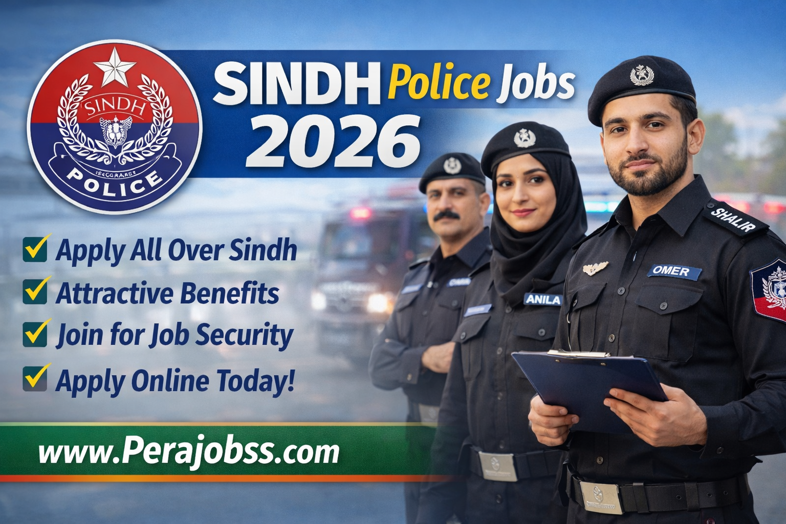 Sindh Police Jobs 2026: Apply Online for New Vacancies