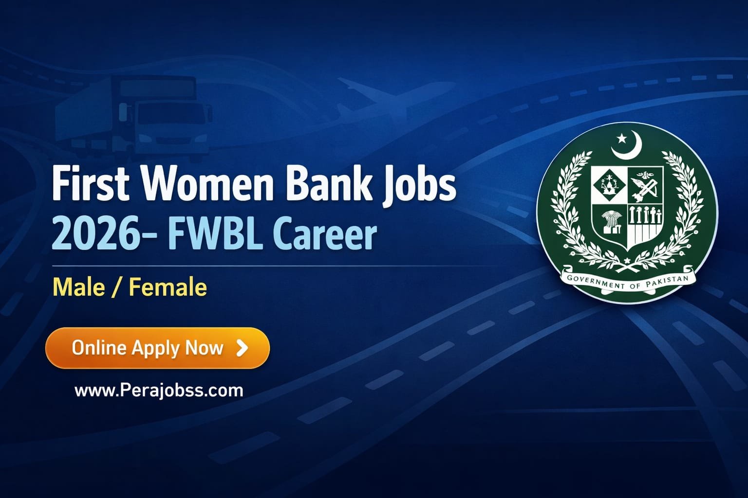 First Women Bank Jobs 2026 – FWBL Career