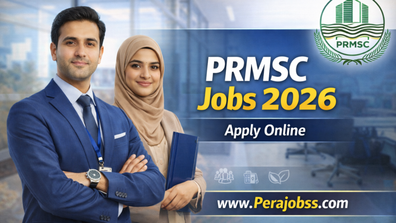 PRMSC Jobs 2026 - Punjab Rural Municipal Services Company Latest