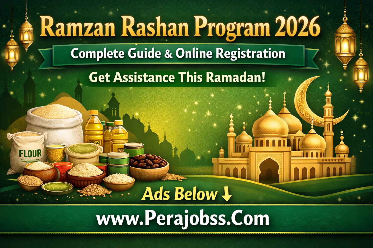 Ramzan Rashan Program 2026 – Complete Guide & Online Registration