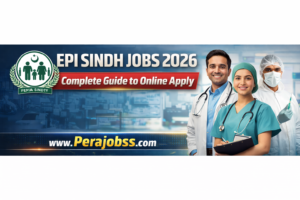 EPI Sindh Jobs 2026 | Apply Online