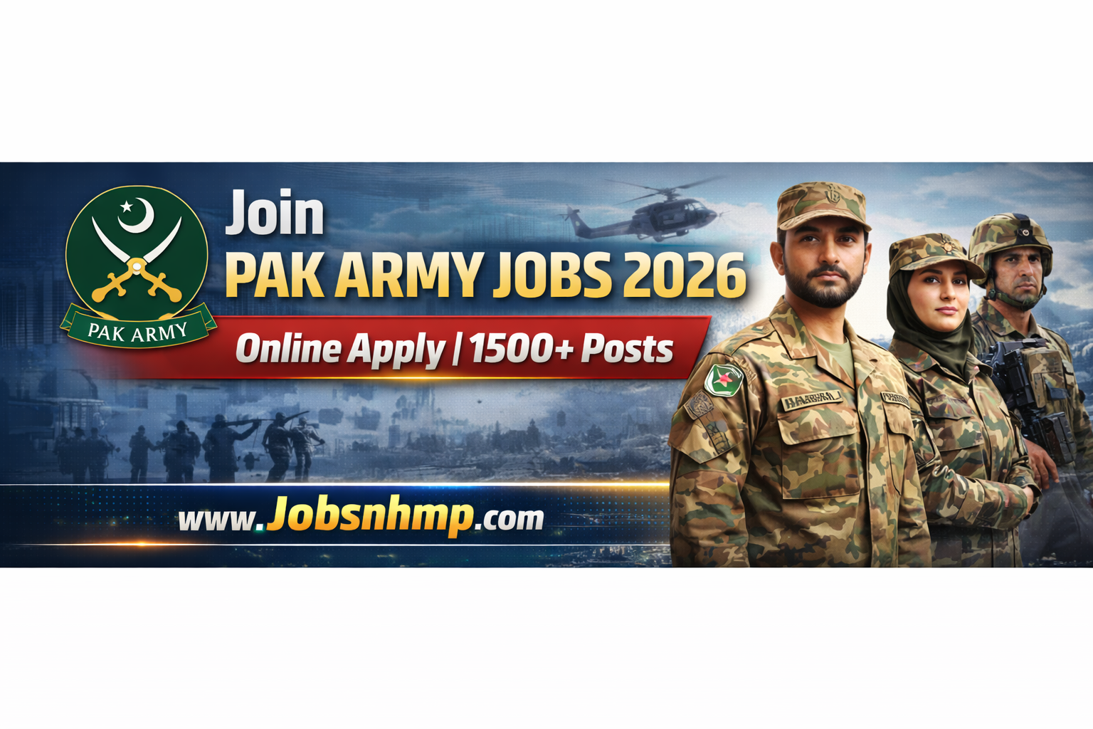 Join PAK Army Jobs 2026 Online Apply | 1500+ Posts