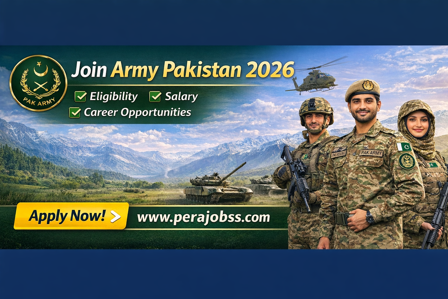 Join Army Pakistan 2026 – Complete Guide on Eligibility, Salary & Career Opportunities